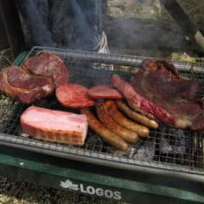 気ままにアウトドア！炭火でBBQアルゼンチン流！